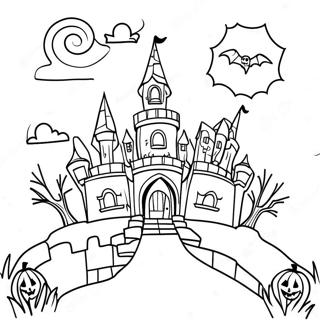 Halloweenby Fargeleggingssider