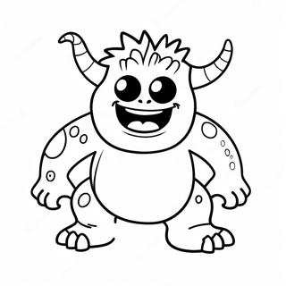 Monster Fargeleggingsark