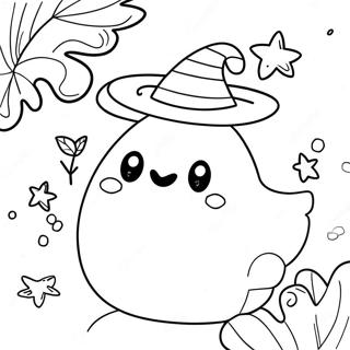 Halloween Squishmallow Fargeleggingssider