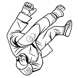 Jiu Jitsu Fargeleggingssider