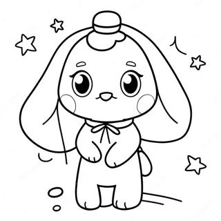 Cinnamoroll Fargeleggingsark