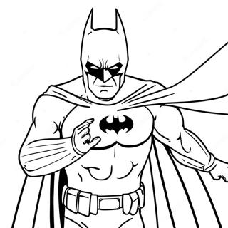 Batman i Aksjon Fargeleggingsark | DC fargeleggingsside