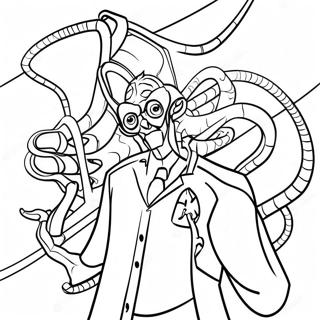 Doc Ock Spidey Fargeleggingssider