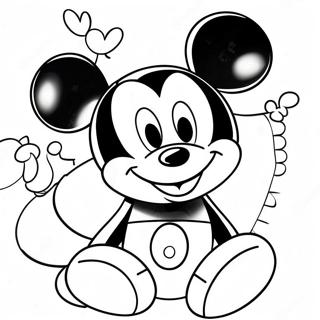 Disney Gratulerer med dagen Fargeleggingssider