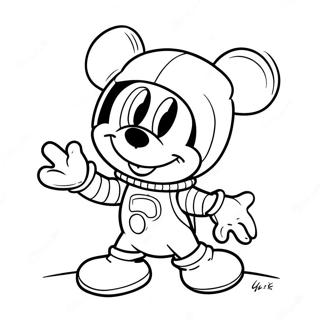 Mickey Mouse Klubbhus Romeventyr Fargeleggingssider