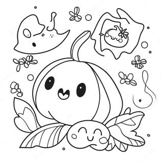 Halloween Kawaii Fargeleggingssider