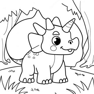 Triceratops Fargeleggingssider