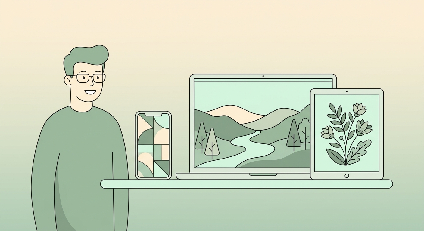 Slik skaper du en helhetlig bakgrunnsestetikk