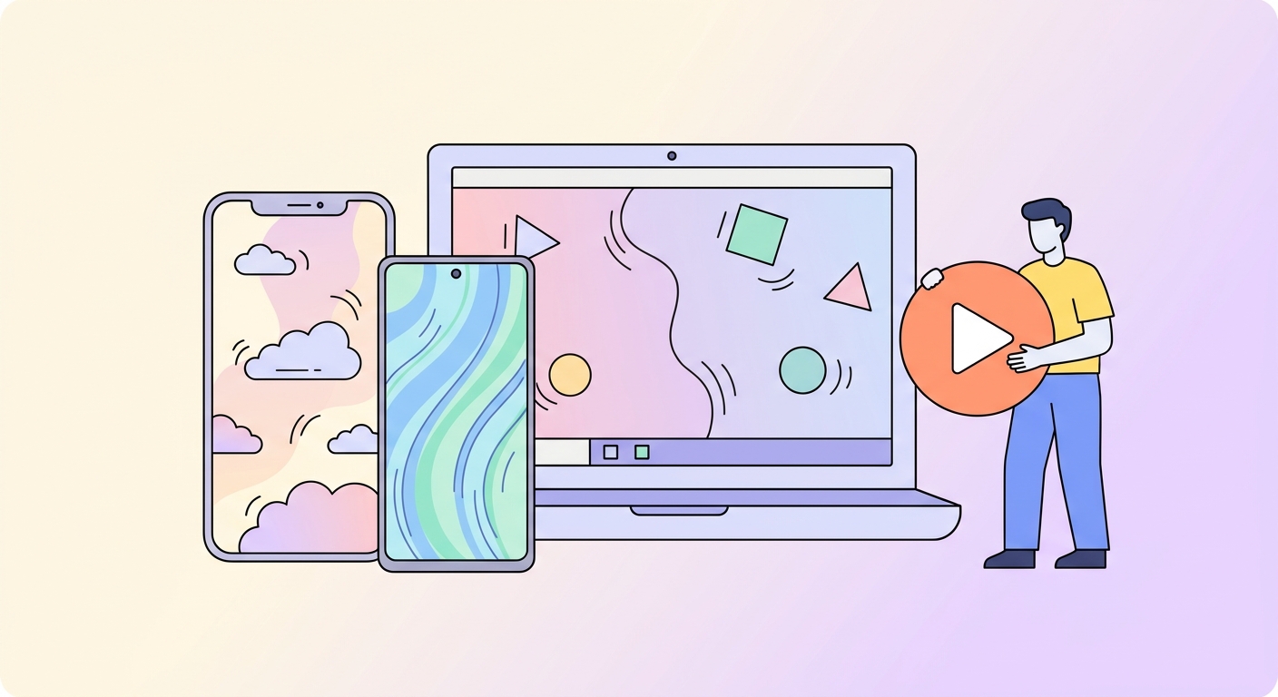 Sette levende og animerte bakgrunnsbilder — iOS, Android, Windows