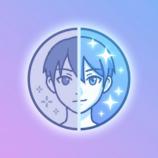 Anime-bildeforbedrer | wallpaper image tool preview