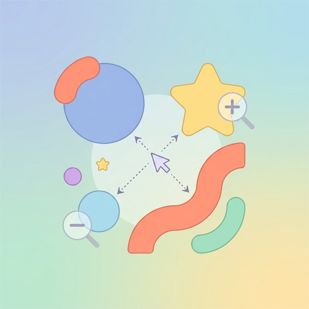 SVG / vektorverktøy illustration
