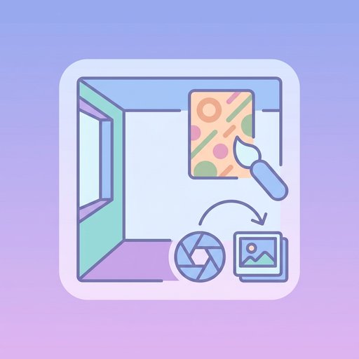 Forhåndsvisning av tapet på veggen — wallpaper image tool